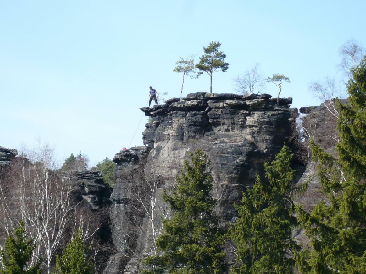 Pension Am Weinberg Saechsische Schweiz Mittelndorf Bagian luar foto